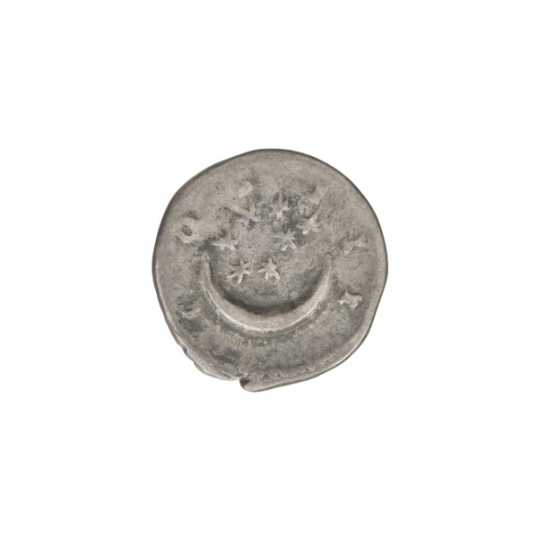 Denarius of Hadrian (76–138; Roman emperor 117–138). Obverse: head of Hadrian in laurel wreath