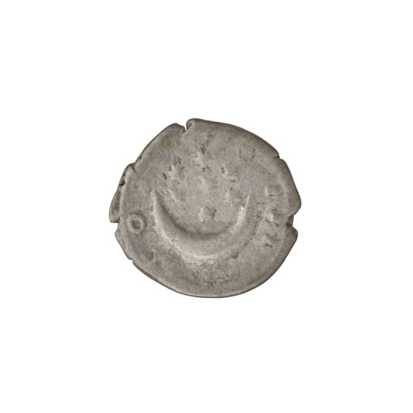 Denarius of Hadrian (76–138; Roman emperor 117–138). Obverse: head of Hadrian in laurel wreath