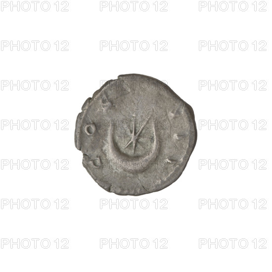 Denarius of Hadrian (76–138; Roman emperor 117–138). Obverse: head of Hadrian in laurel wreath