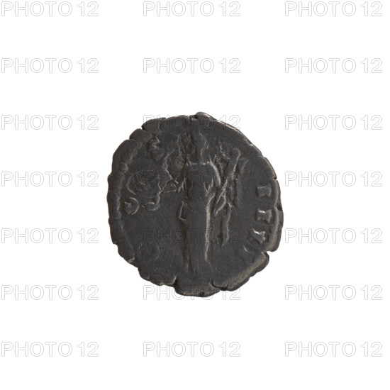 Denarius, Antoninus Pius (86–161; Roman emperor 138–161), issuer. Obverse: Head of Antoninus Pius