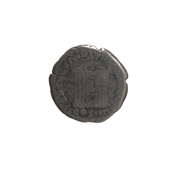 Denarius of Antoninus Pius (86–161; Roman emperor 138–161). Obverse: head of the emperor in a