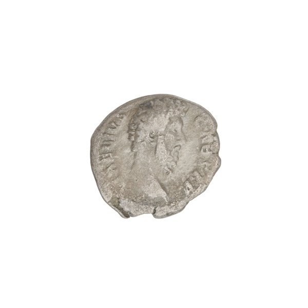 Denarius, Aelius (101–138; successor of Hadrian 136–138). Obverse: head of Aelius to the right; rim