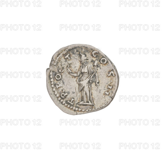 Denarius of Aelius (101–138; successor of Hadrian 136–138), c. 137, Rome. Obverse: head of Aelius
