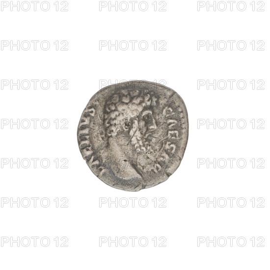 Denarius, Aelius (101–138; successor of Hadrian 136–138). Obverse: head of Aelius right; rim