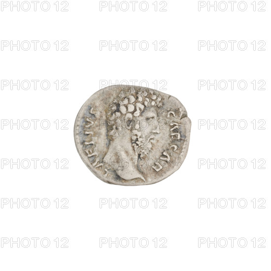 Denarius, Aelius (101–138; successor of Hadrian 136–138). Obverse: head of Aelius facing right; rim
