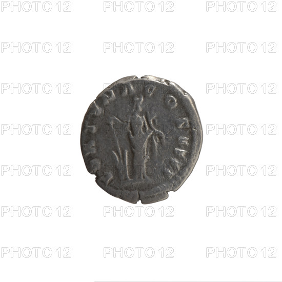 Denarius, Antoninus Pius (86–161; Roman emperor 138–161), issuer: personifications. Obverse: head