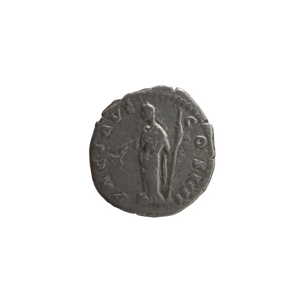 denarius, Antoninus Pius (86–161; Roman emperor 138–161), issuer; obverse: head of the emperor in a
