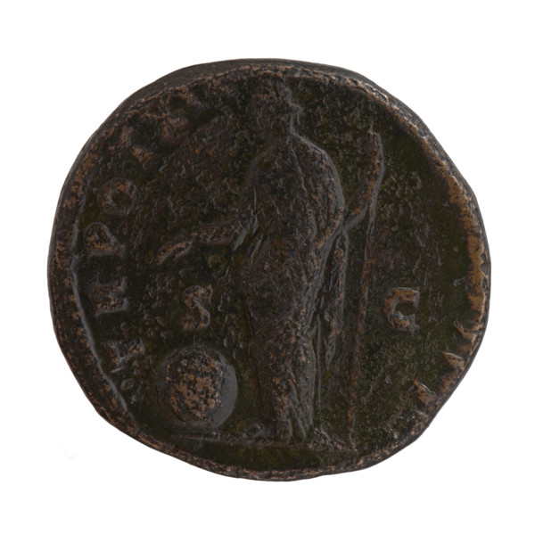 Sestertius, Antoninus Pius (86–161; Roman emperor 138–161), issuer; personifications; iconography: