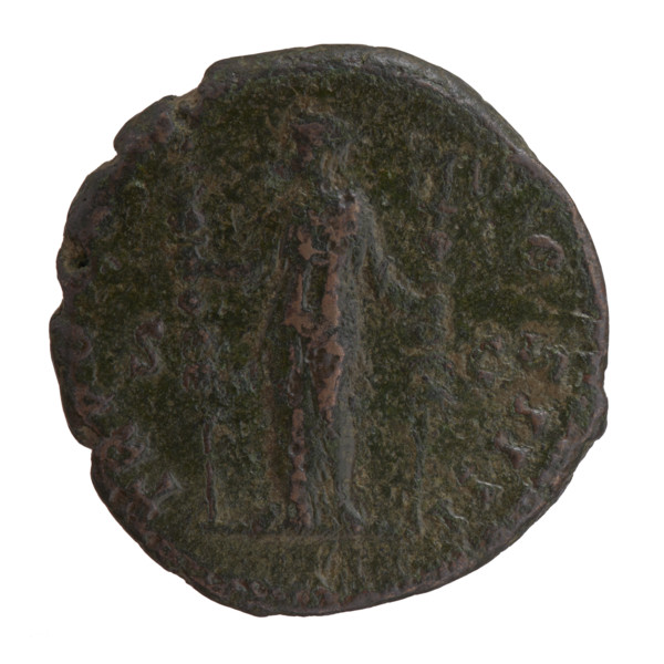 as/dupondius, Antoninus Pius (86–161; Roman emperor 138–161) (issuer); personifications; Antoninus