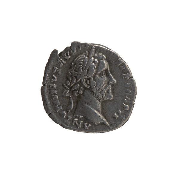 Denarius, Antoninus Pius (86–161; Roman emperor 138–161), issuer: Antoninus Pius. Obverse: Head of