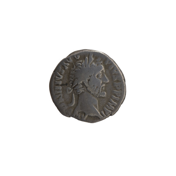 Denarius, Antoninus Pius (86–161; Roman emperor 138–161), issuer; obverse: head of the emperor in a