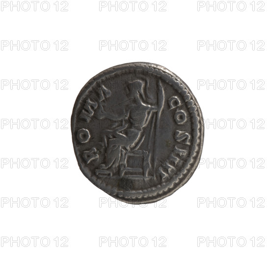 Denarius of Antoninus Pius (86–161; Roman emperor 138–161). Obverse: head of the emperor in a