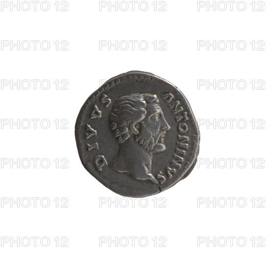 Denarius, Antoninus Pius (86–161; Roman Emperor 138–161) (posthumous), Marcus Aurelius (121–180;