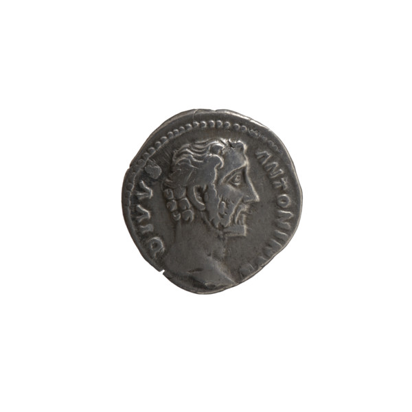 Denarius, Antoninus Pius (86–161; Roman emperor 138–161) (posthumous), Lucius Verus (130–169; Roman