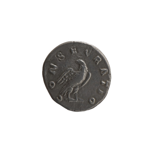 Denarius; issuers: Lucius Verus (130–169, Roman emperor 161–169) and Marcus Aurelius (121–180,