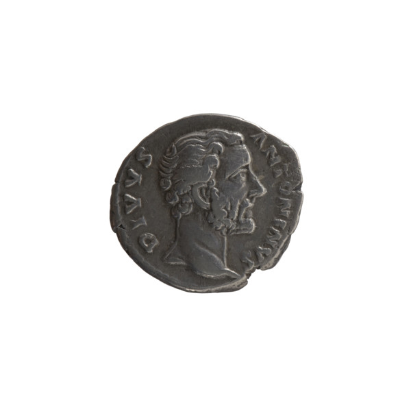 Denarius, Marcus Aurelius (121–180; Roman emperor 161–180) and Lucius Verus (130–169; Roman emperor