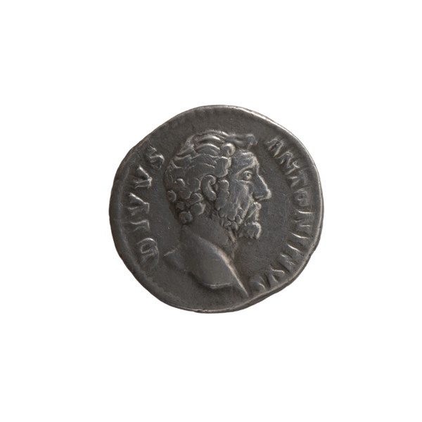 Denarius; issuers: Marcus Aurelius (121–180, Roman emperor 161–180) and Lucius Verus (130–169,