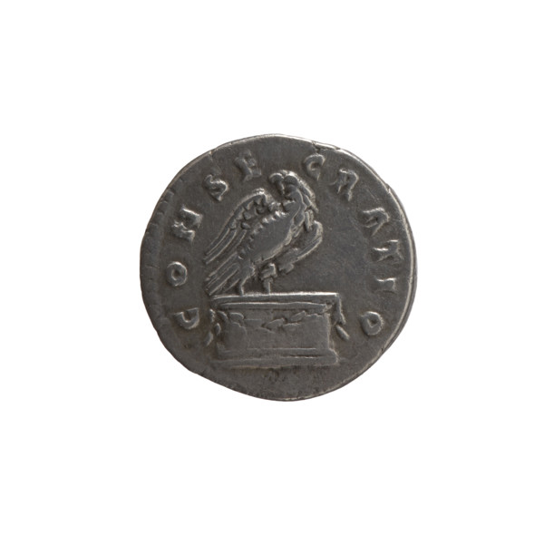 Denarius, Marcus Aurelius (121–180; Roman emperor 161–180) and Lucius Verus (130–169; Roman emperor