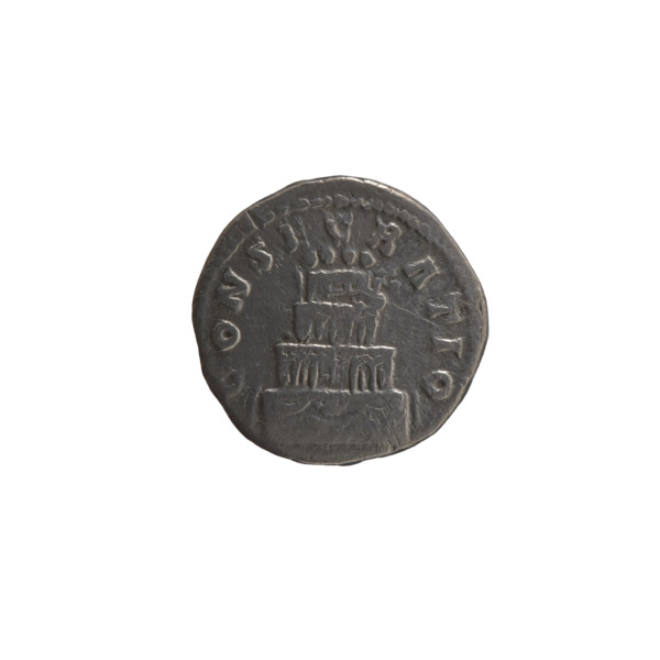 Denarius, Marcus Aurelius (121–180; Roman emperor 161–180) and Lucius Verus (130–169; Roman emperor