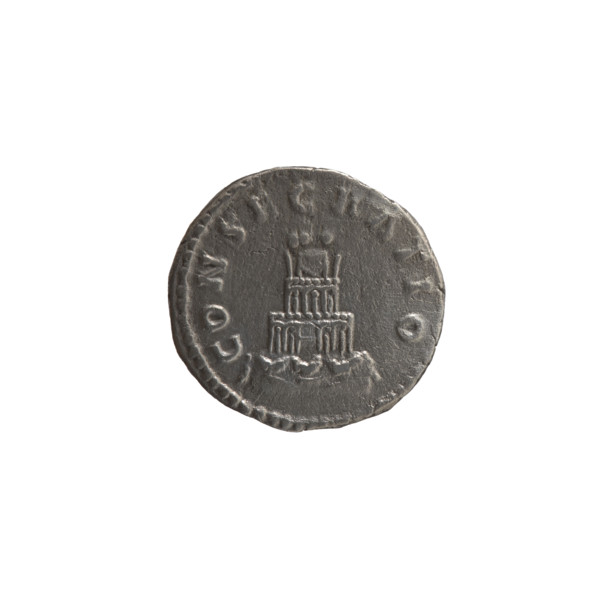 Denarius, Marcus Aurelius (121–180; Roman emperor 161–180) and Lucius Verus (130–169; Roman emperor
