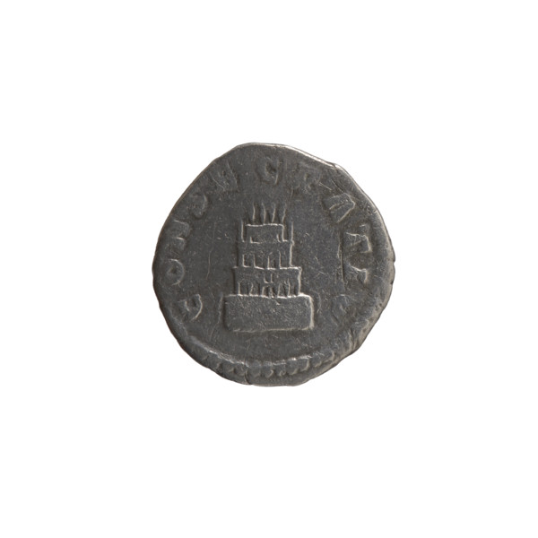 Denarius; issuers: Lucius Verus (130–169, Roman emperor 161–169) and Marcus Aurelius (121–180,
