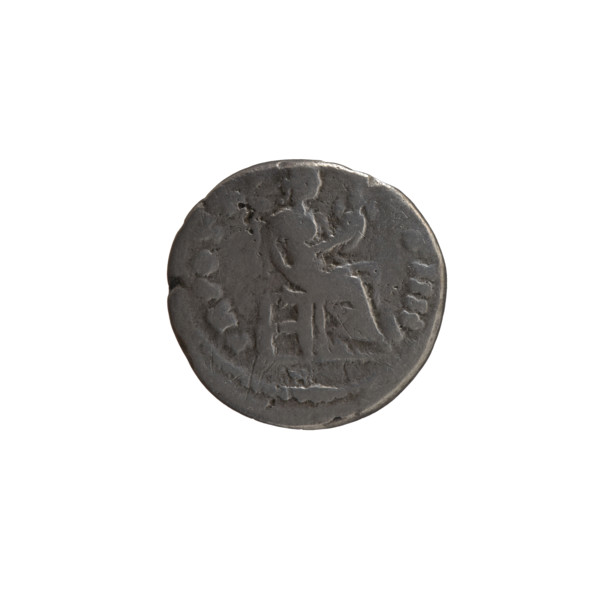 Denarius of Antoninus Pius (86–161; Roman emperor 138–161), 156–157. Obverse: head of the emperor