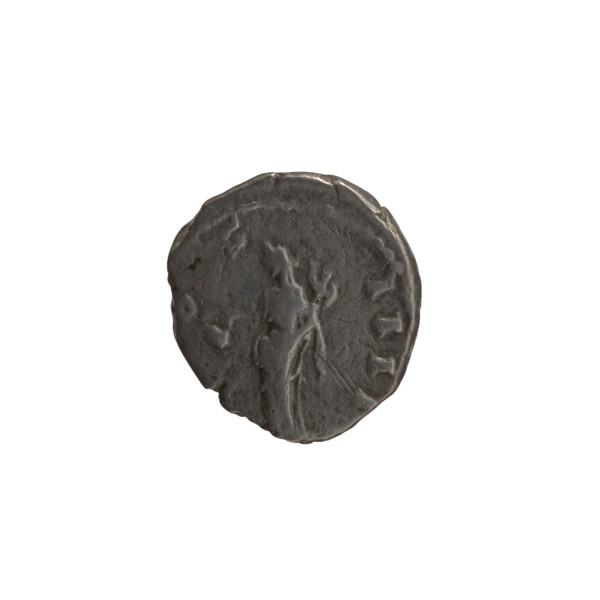 Denarius, Antoninus Pius (86–161; Roman emperor 138–161), obverse: head of Antoninus Pius in a