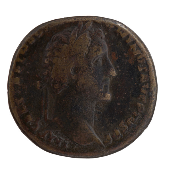 Sestertius, Antoninus Pius (86–161; Roman emperor 138–161), issuer: Antoninus Pius. Obverse: head