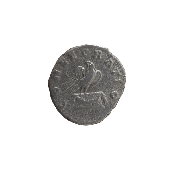 Denarius, posthumous issue of Antoninus Pius (86–161; Roman emperor 138–161); issuers: Lucius Verus
