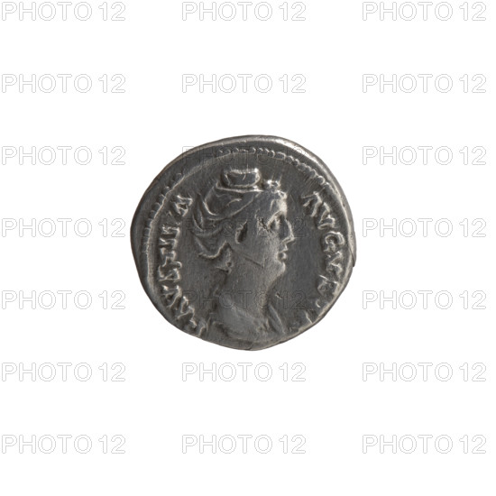 Denarius, Faustina the Elder (98–141; Roman empress 138–141), issuer Antoninus Pius (86–161; Roman