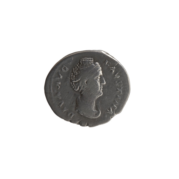 Denarius, Antoninus Pius (86–161; Roman emperor 138–161), issuer; Faustina the Elder (98–141; Roman