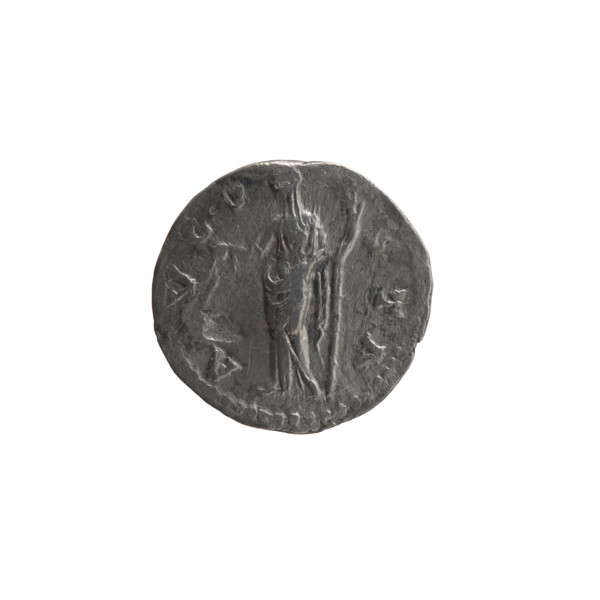 Denarius, posthumous issues for Faustina the Elder (98–141; Roman empress 138–141), struck under