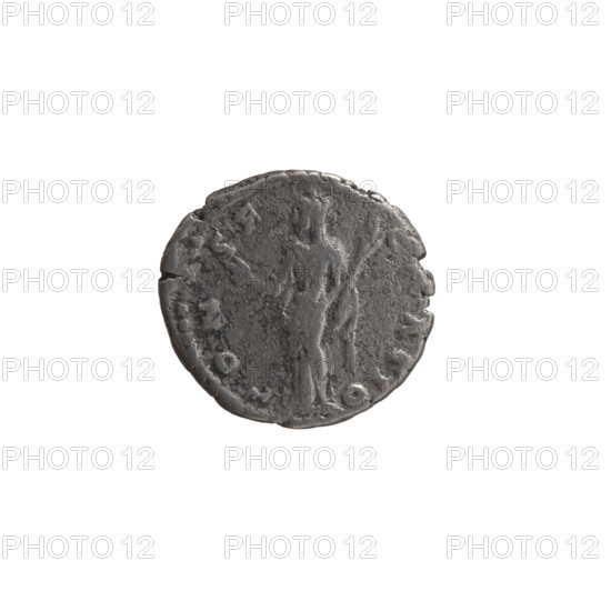 Denarius, Faustina the Elder (98–141; Roman empress 138–141) (posthumous issue). Obverse: Bust of