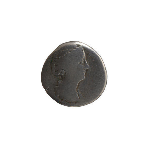 Denarius, posthumous issue for Faustina the Elder (98–141; Roman empress 138–141), issuer Antoninus