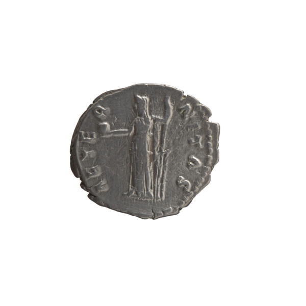 Denarius, posthumous issue for Faustina the Elder (98–141; Roman empress 138–141); issuer Antoninus