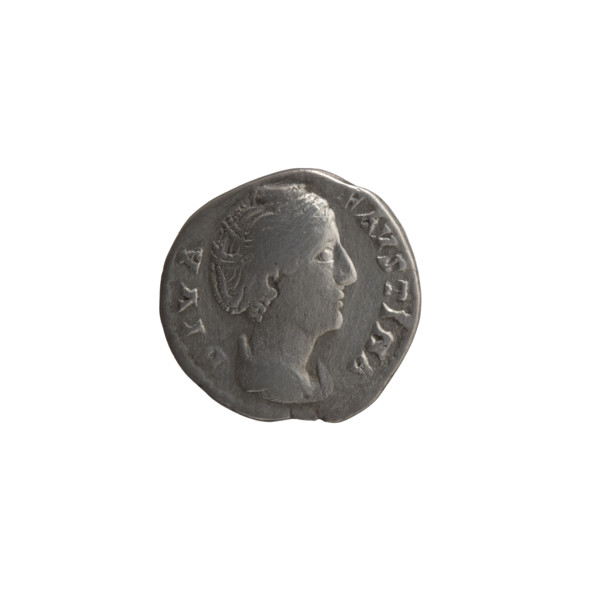 Denarius, posthumous issue for Faustina the Elder (98–141; Roman empress 138–141); issuer: