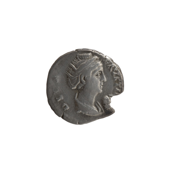 Denarius, posthumous issue for Faustina the Elder (98–141; Roman empress 138–141); issuer: