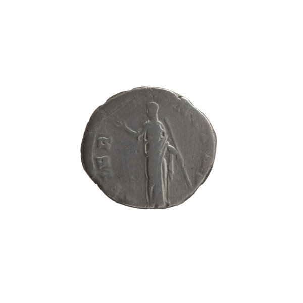 Denarius, posthumous issue for Faustina the Elder (98–141; Roman empress 138–141), depicting