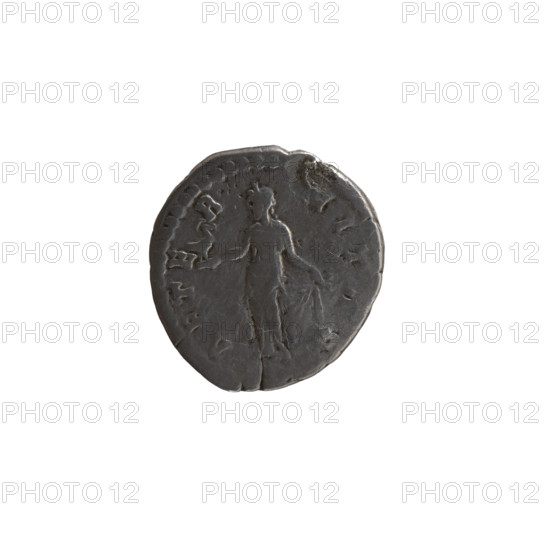 Denarius (with a detached ear), Faustina the Elder (98–141; Roman empress 138–141) (posthumously),