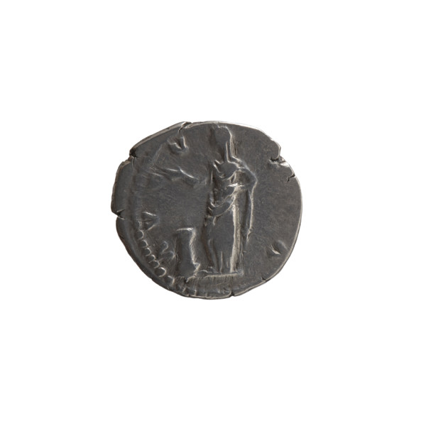 Denarius, posthumous issue for Faustina the Elder (98–141; Roman empress 138–141), issuer Antoninus