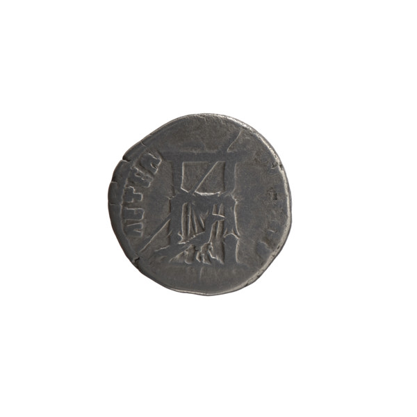 Denarius, posthumous issue for Faustina the Elder (98–141; Roman empress 138–141), struck under