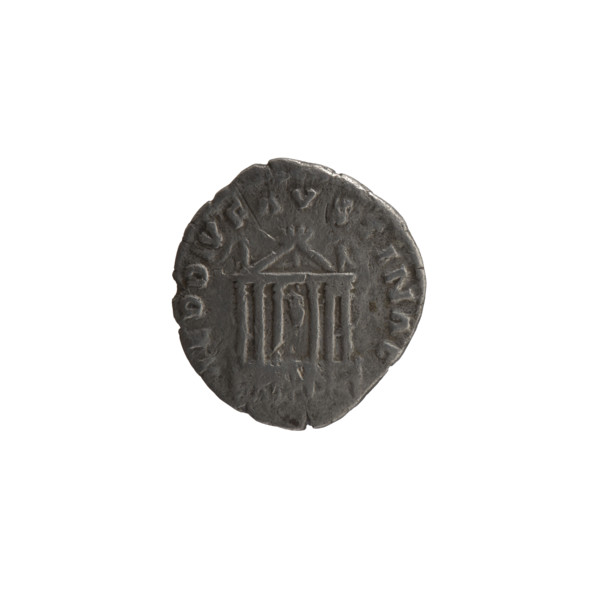 Denarius, posthumous issue for Faustina the Elder (98–141; Roman empress 138–141), issuer Antoninus