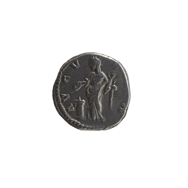 Denarius, posthumous issue for Faustina the Elder (98–141; Roman empress 138–141); issuer: