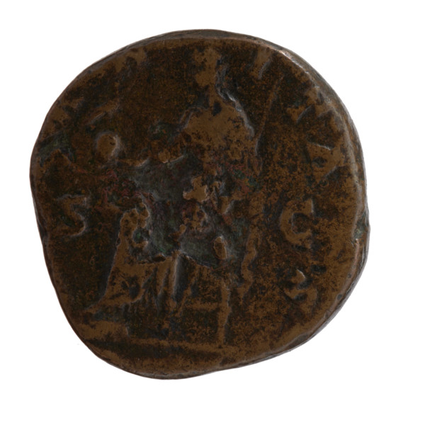 Sestertius, posthumous issue for Faustina the Elder (98–141; Roman empress 138–141); issuer: