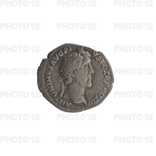 Denarius, Antoninus Pius (86–161; Roman emperor 138–161), issuer; Marcus Aurelius (121–180; Roman