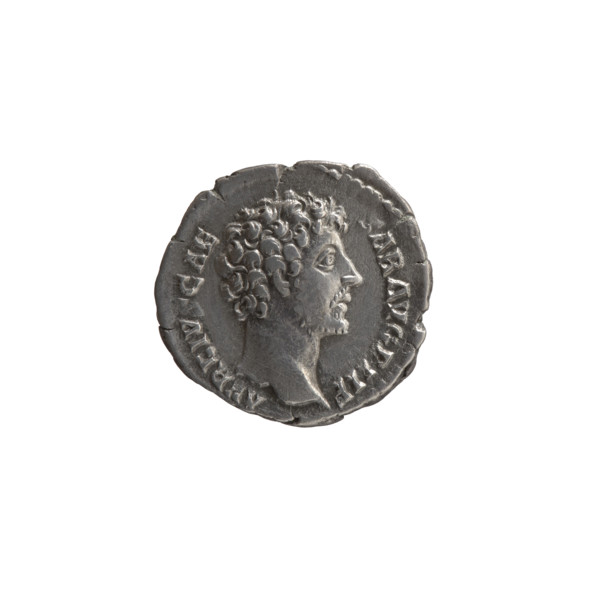 Denarius, Marcus Aurelius (121–180; Roman emperor 161–180), caesar 139–161; issuer: Antoninus Pius