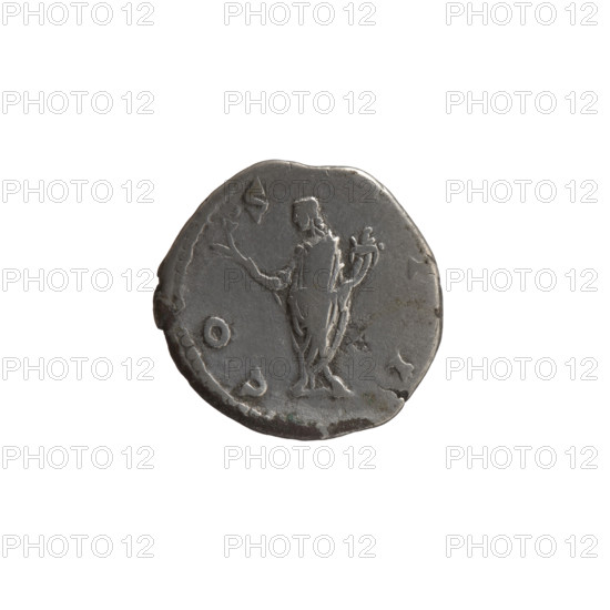 Denarius, Marcus Aurelius (121–180; Roman emperor 161–180), caesar 139–161; issuer: Antoninus Pius