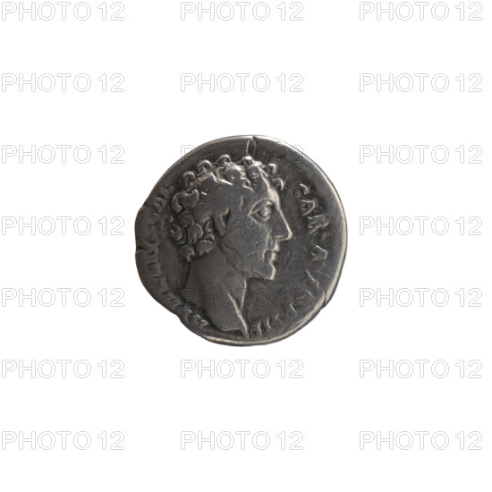 Denarius, Marcus Aurelius (121–180, Roman emperor 161–180; caesar 139–161); issuer: Antoninus Pius