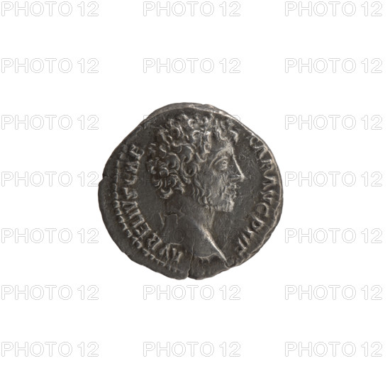 Denarius, Marcus Aurelius (121–180; Roman emperor 161–180), (caesar 139–161); issuer: Antoninus