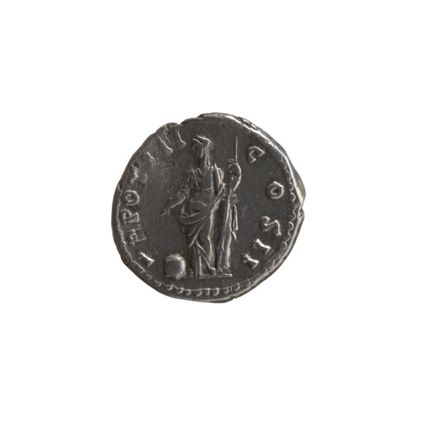 Denarius, Marcus Aurelius (121–180; Roman emperor 161–180), caesar 139–161; Antoninus Pius (86–161;